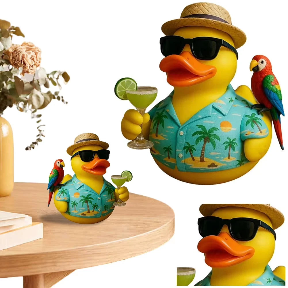 Memorial Duck Accessories Decor Rubber Ducks for Jeeps Parrot Ducks Gifts Desk